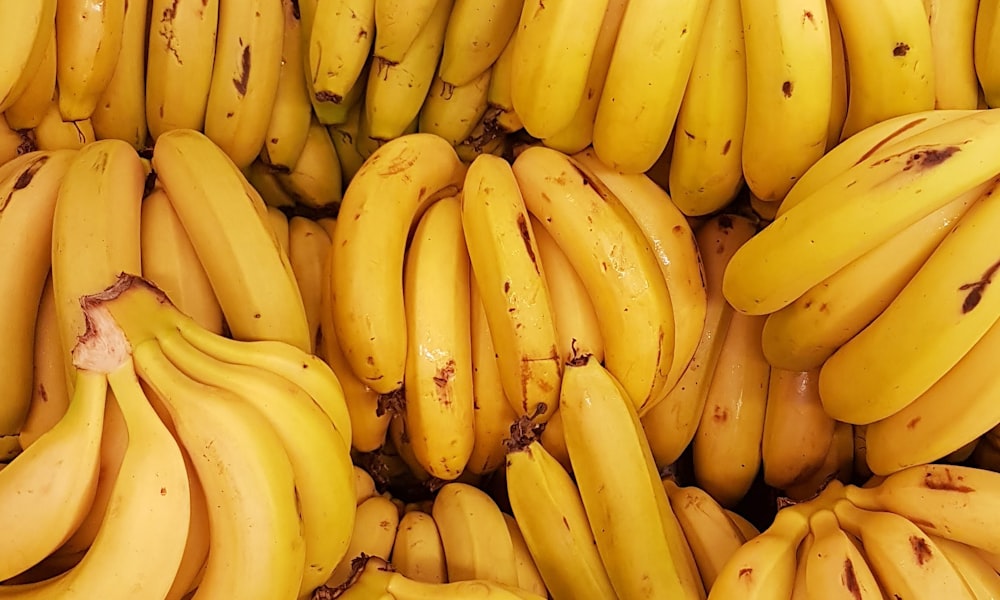 Banana da Madeira, the island's small sweet banana